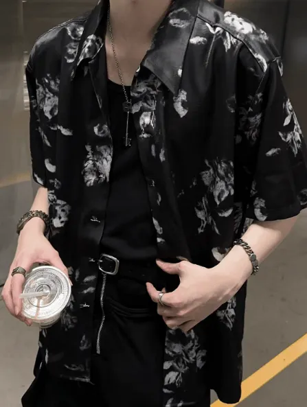JM Summer Satin Shirt Maxct