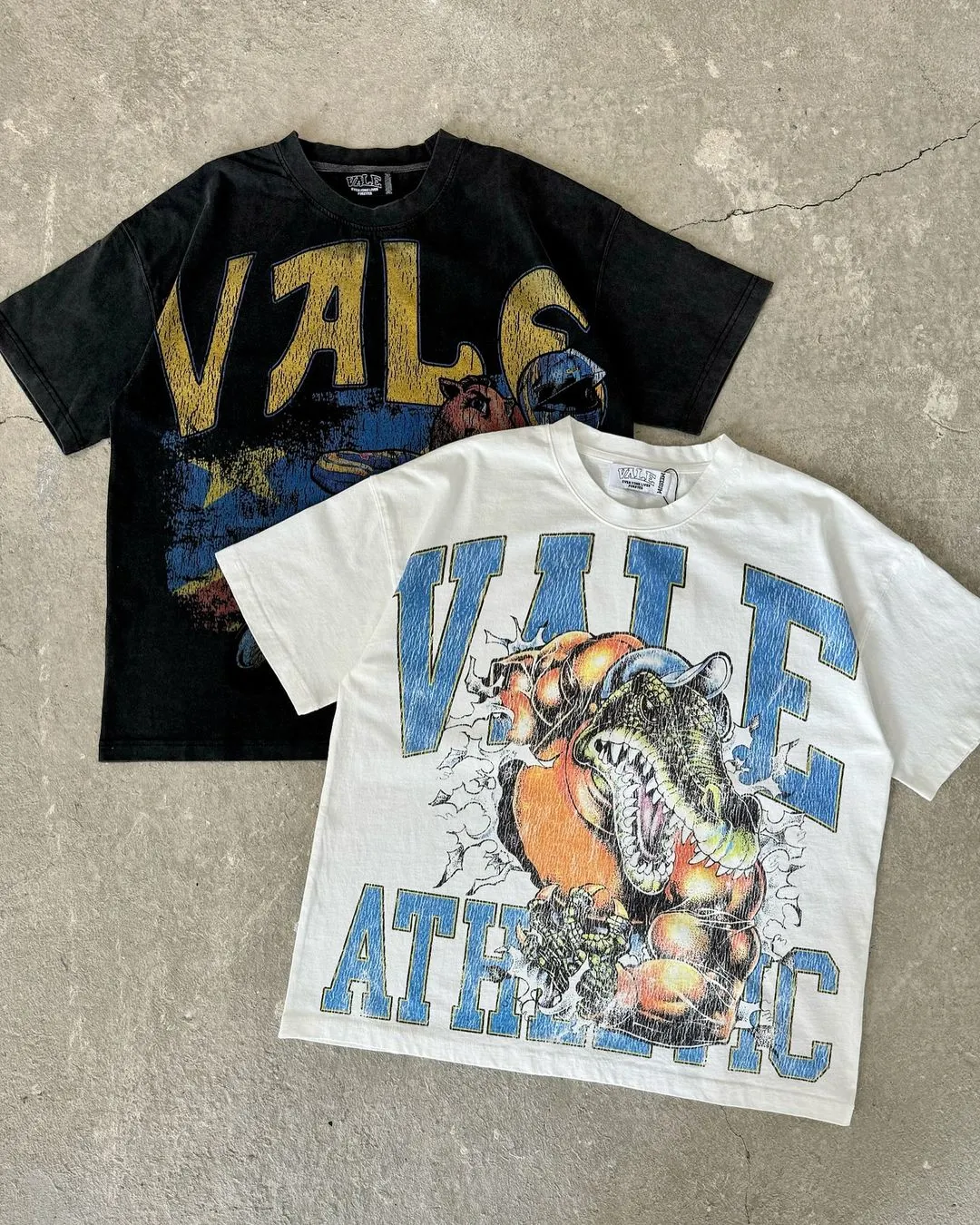American Street Hip Hop Print Graphic T Shirts Y2K Men and Women Retro Streetwear Loose Harajuku Fashion Casual Couple Tops
