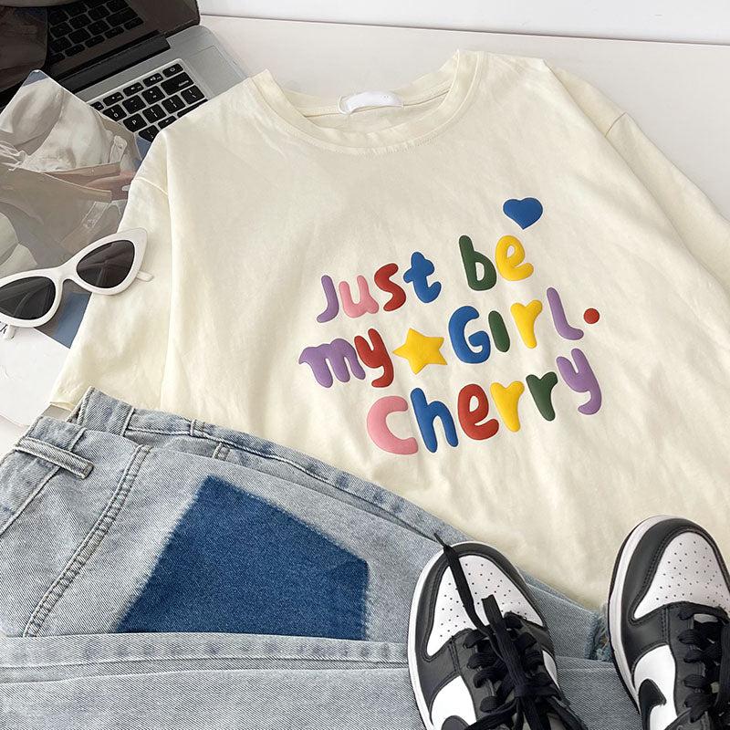 Maxct &Just Be My Girl Cherry Tee