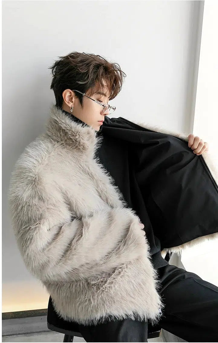 Maxct Doube-Side Faux Fur Coat