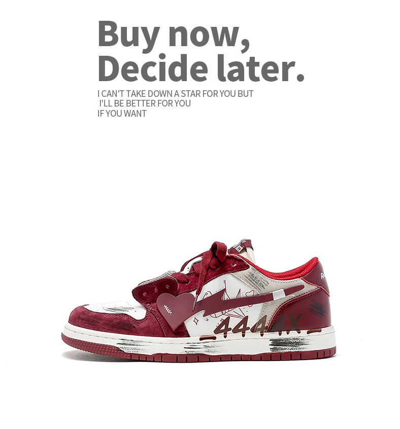 Dirty Retro Y2K Skateboard Shoes - true deals club