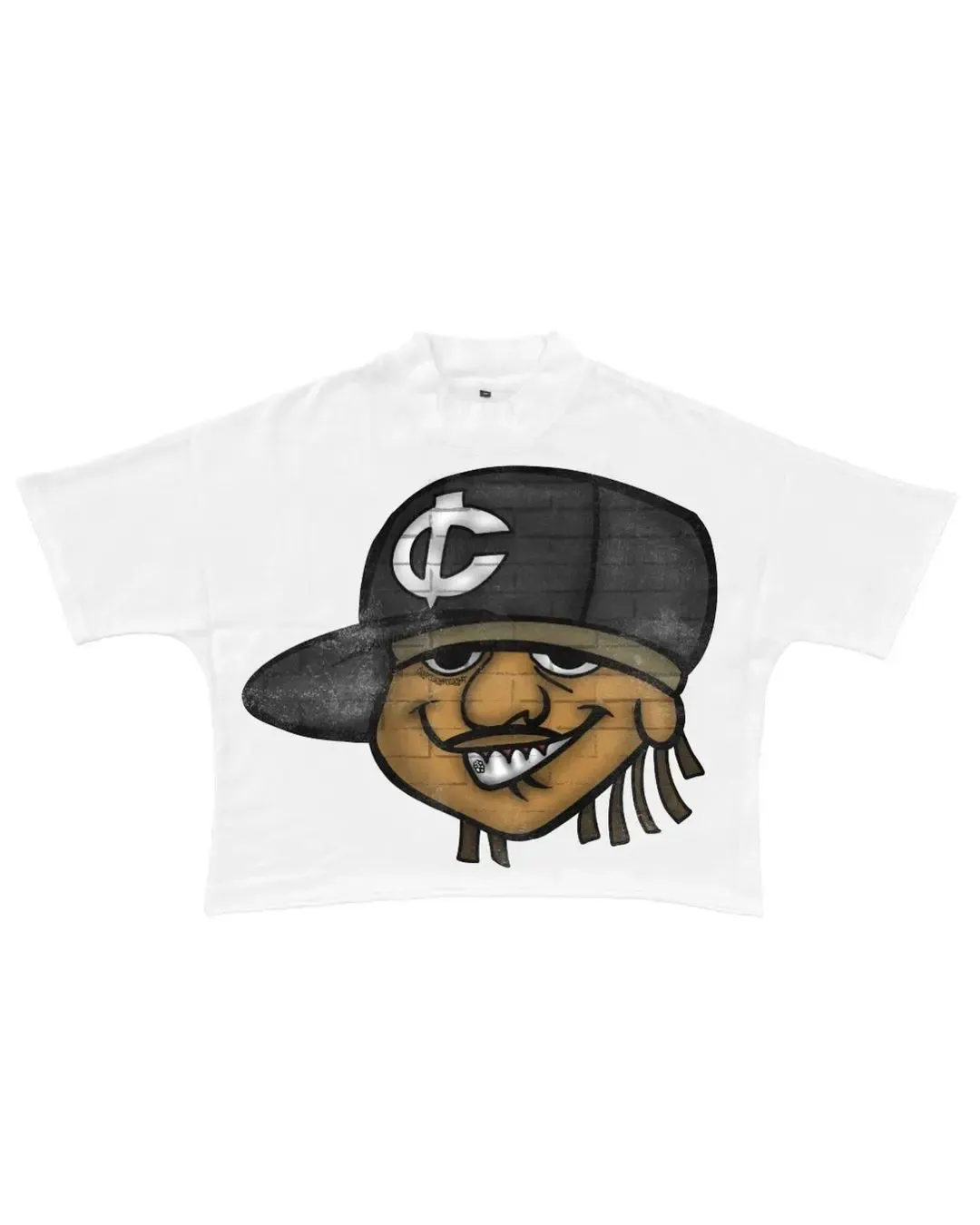 Anime Harajuku Cartoon Print T-shirt Women Y2k style top Street clothing Oversized T-shirt Goth T-shirt vintage women clothing