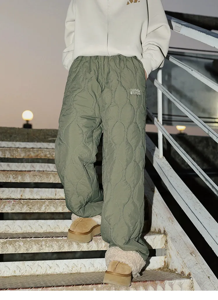 MANYSTON Alpine Quilted Trousers Maxct