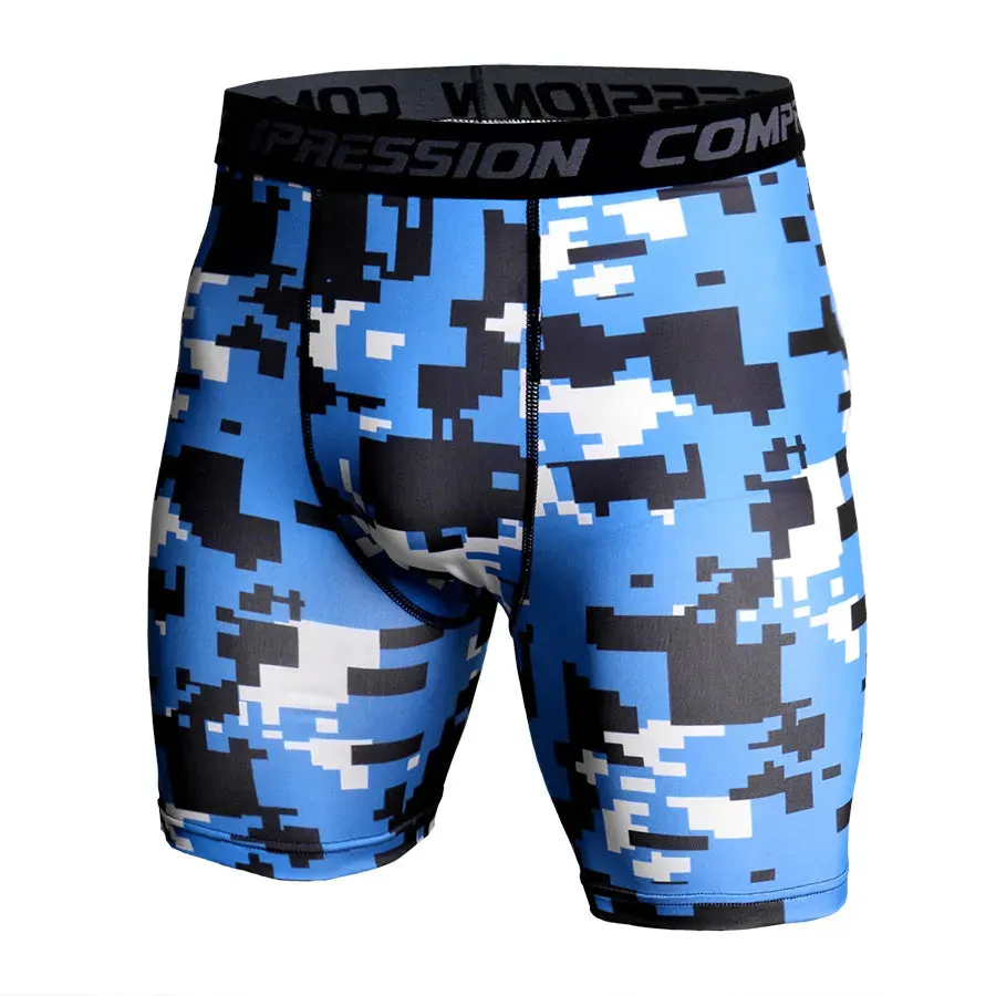 Camouflage Compression Shorts for Men Maxct