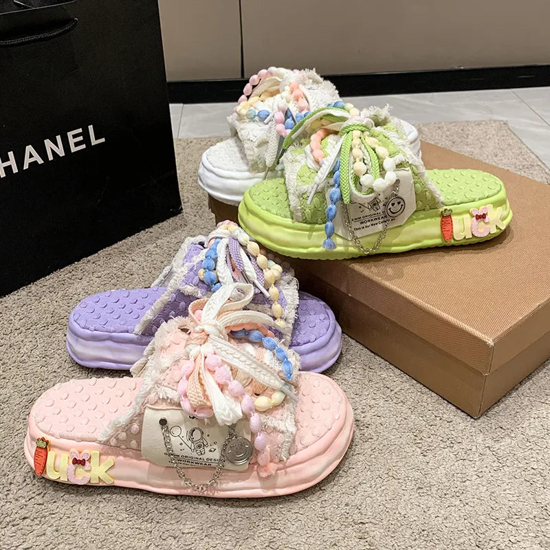 Women's Pastel Street-Style Sandals Maxct