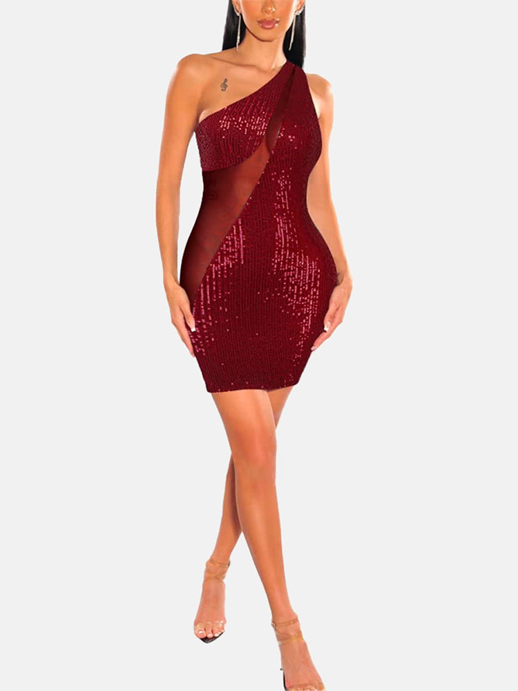 Sparkly Sequin Bodycon Dress Maxct