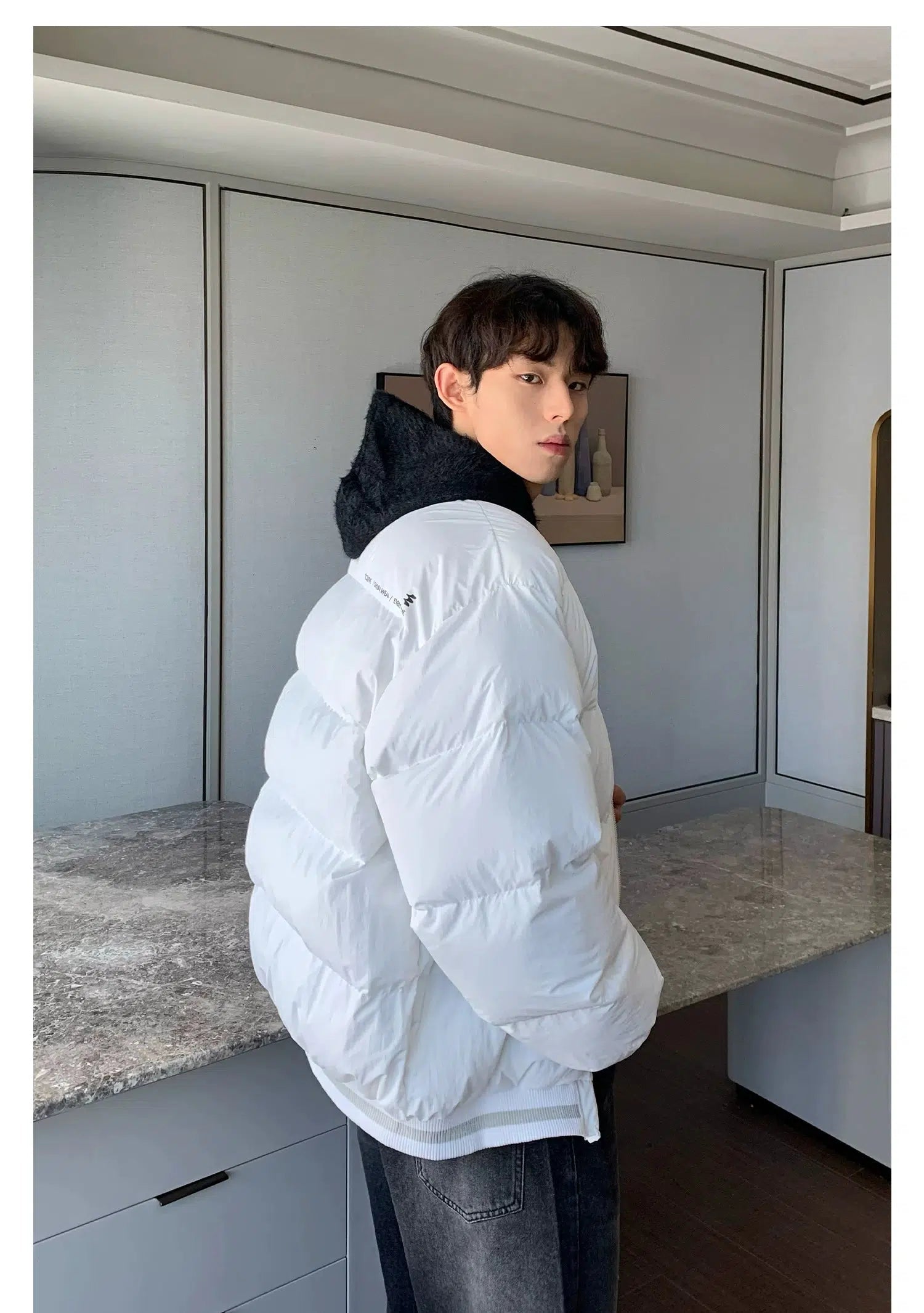 Maxct Padded Cotton Baseball Jacket