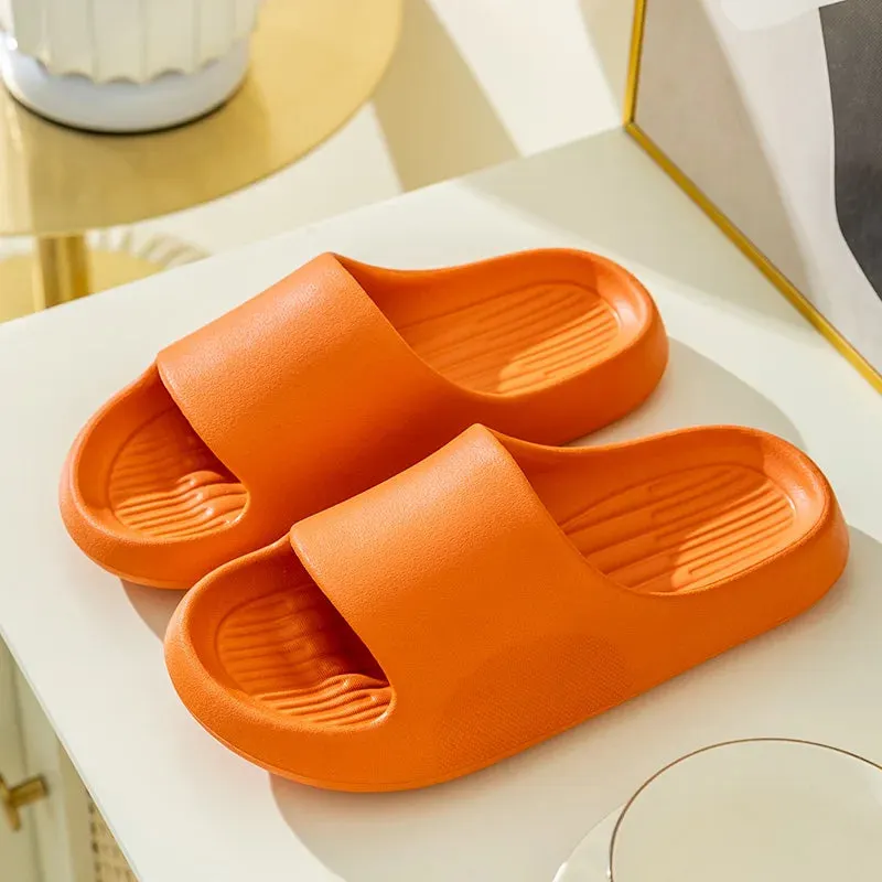 Big and Tall Slippers Comfy Unisex Flat Sandals for Indoor Relaxation Maxct