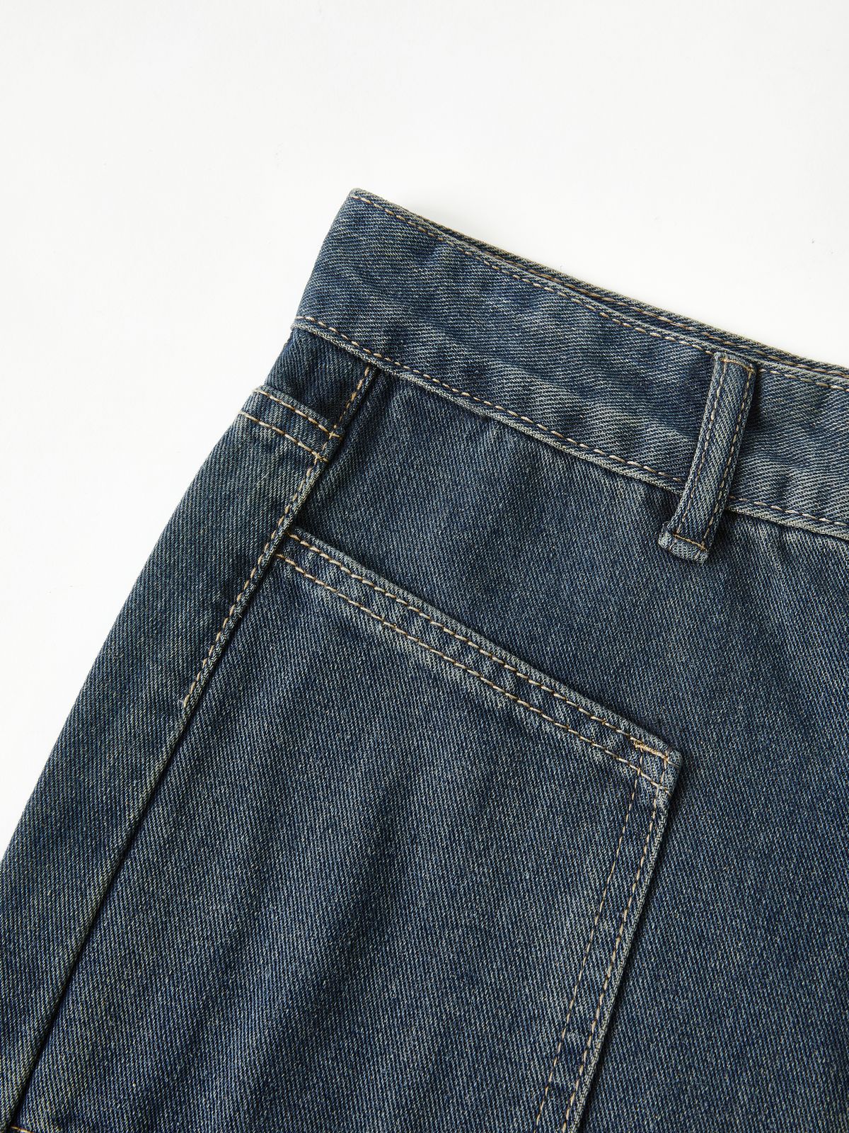 Vintage Blue Wash Boyfriend Jeans Maxct