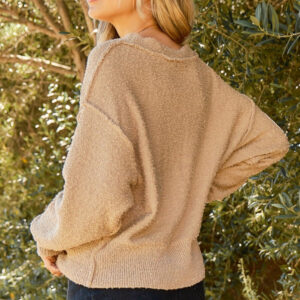 Maxct &And The Why Button Down Popcorn Sweater Cardigan