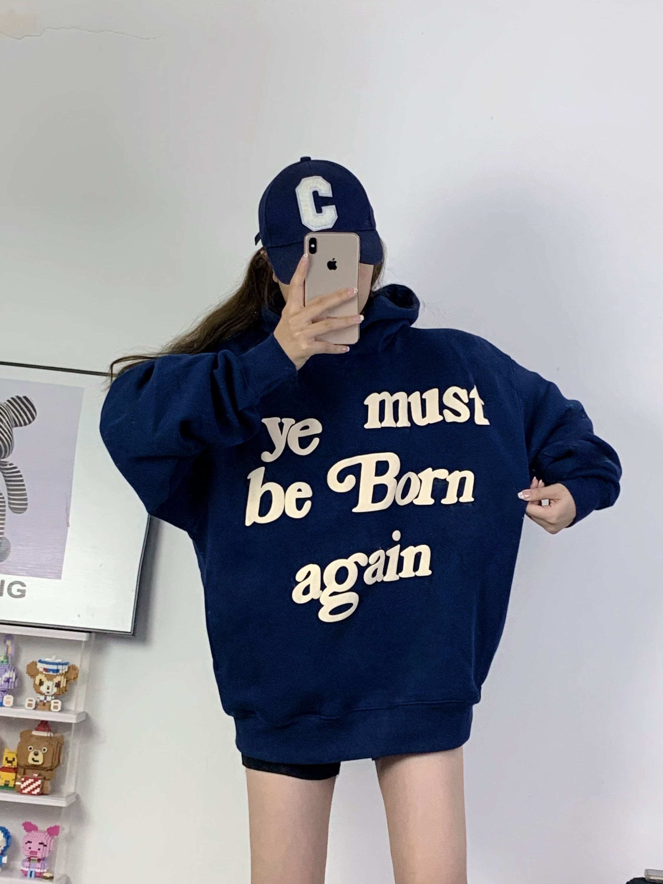 Kanye Hoodie - Ye Must Be Born Again Unisex Oversized