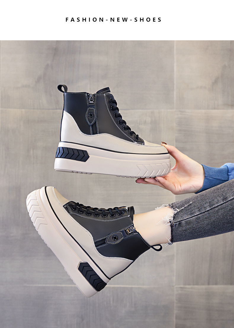 Platform Sneaker Boots for Women - true-deals-club