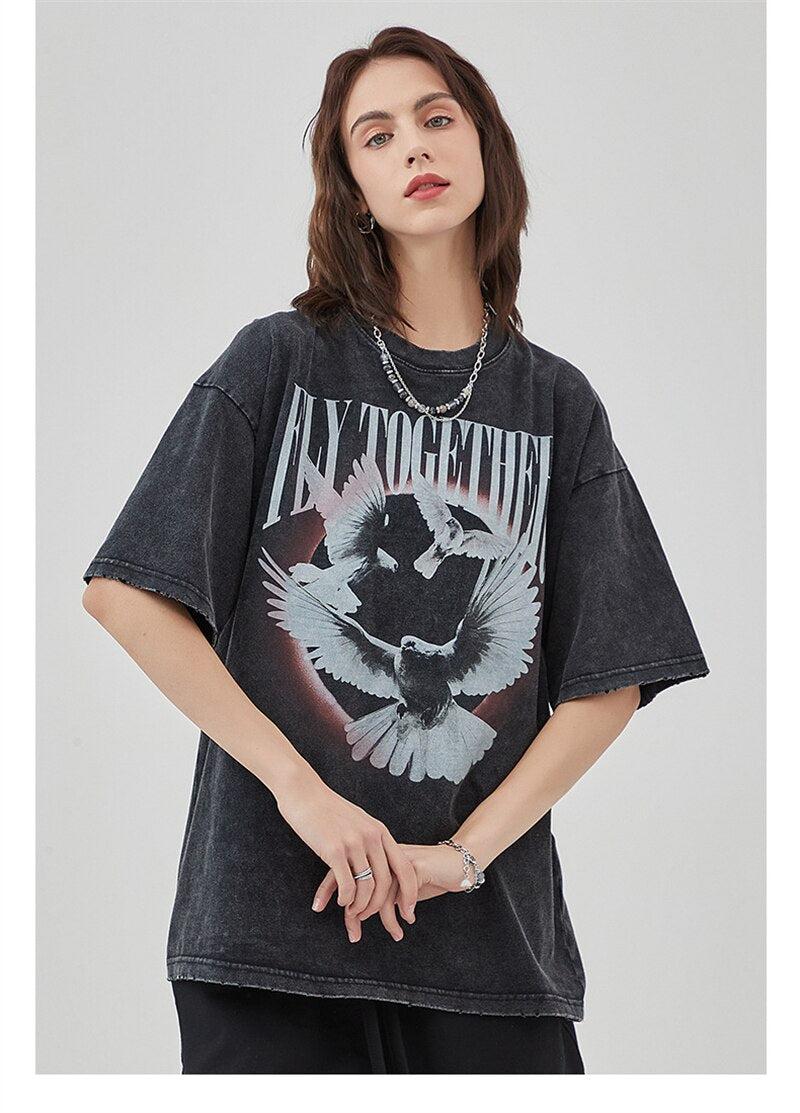 Maxct &Grunge Fly Together Tee