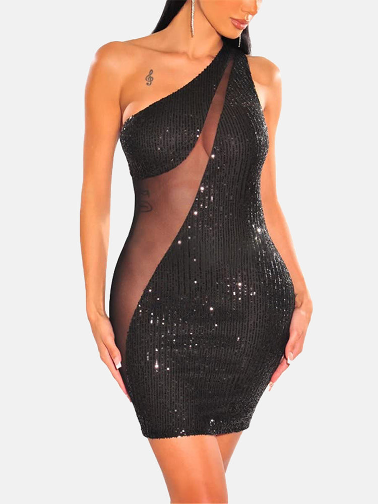 Sparkly Sequin Bodycon Dress Maxct