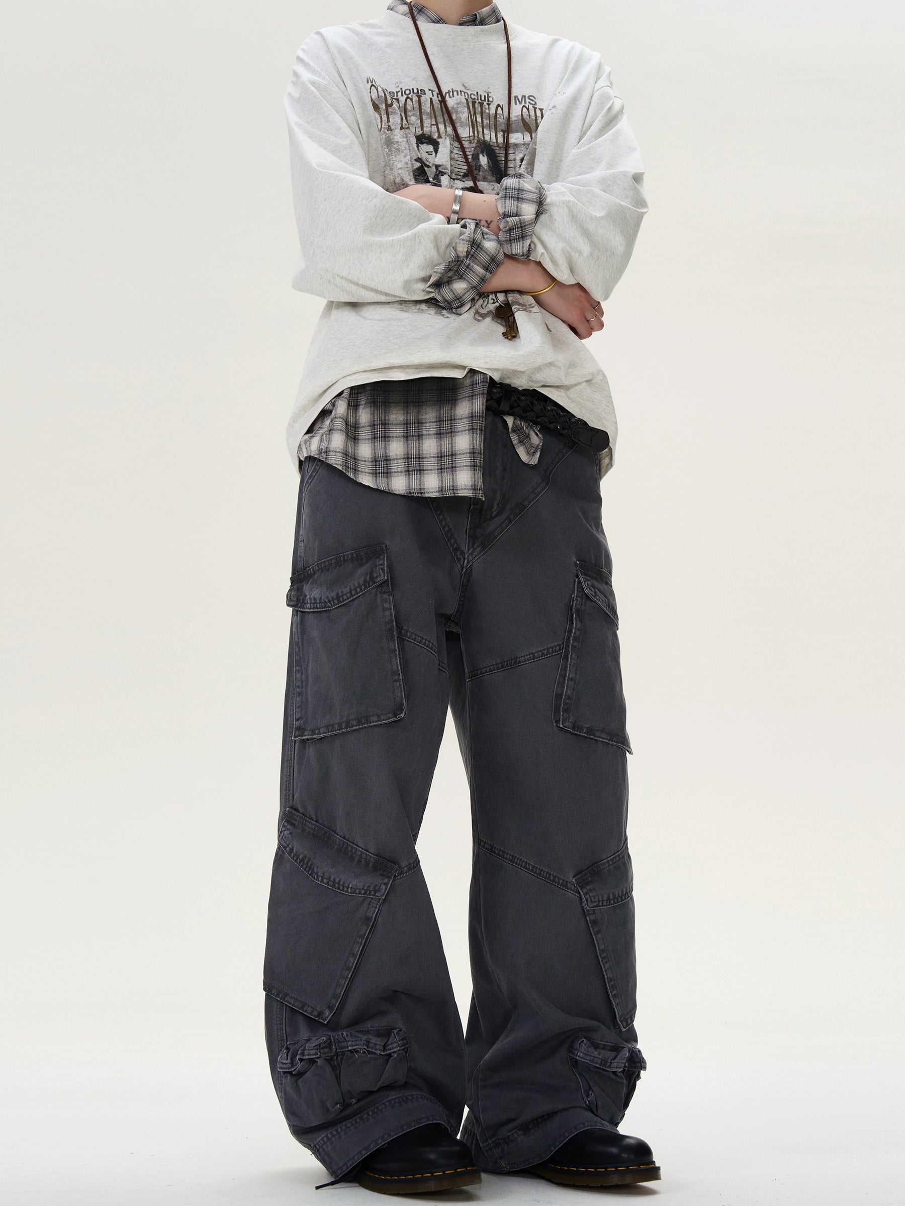 Madwitch Positioned Pockets Pants Maxct