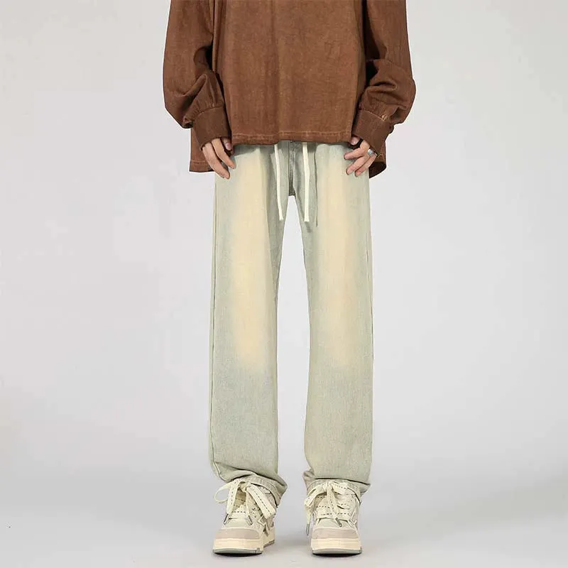 YDS Essential Drawstring Washed Jeans Maxct