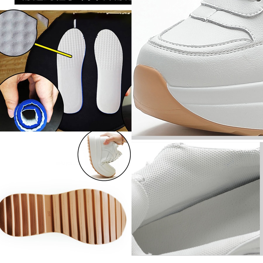 white platform sneakers - true-deals-club