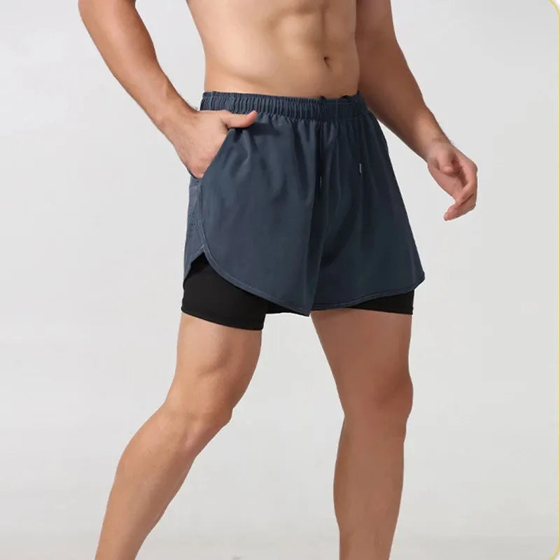 Quick Dry Double Layer Men's Shorts Maxct