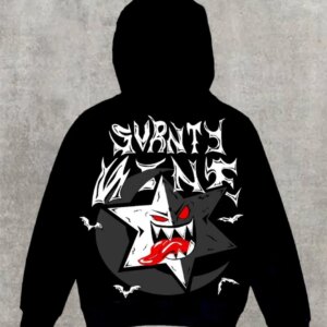 Maxct Y2K Women's Men's Hoodies Clothing Long Sleeve Pullover Zip Sweatshirt Streewear Oversize Halloween tops Hooded Shirt punk kpop