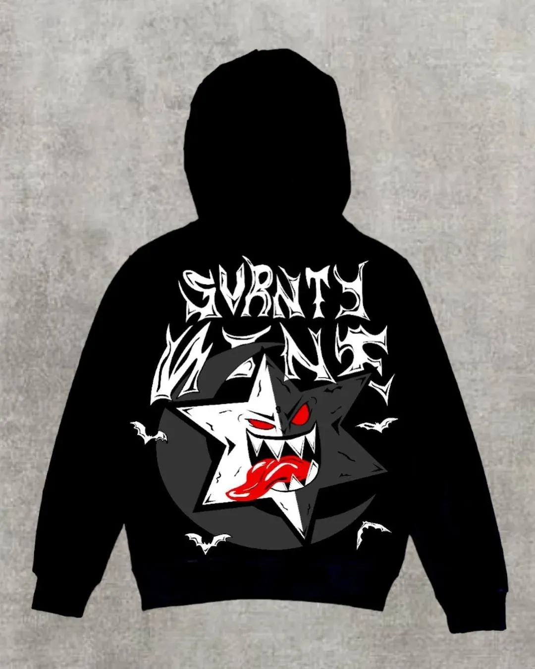 Maxct Y2K Women's Men's Hoodies Clothing Long Sleeve Pullover Zip Sweatshirt Streewear Oversize Halloween tops Hooded Shirt punk kpop