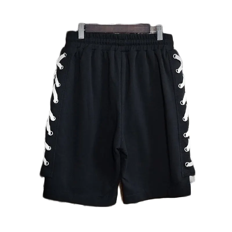 Maxct Slim Fit Sleeveless Hooded T-Shirt And Shorts