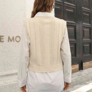 Maxct &Urban Style V-Neck Sweater Vest