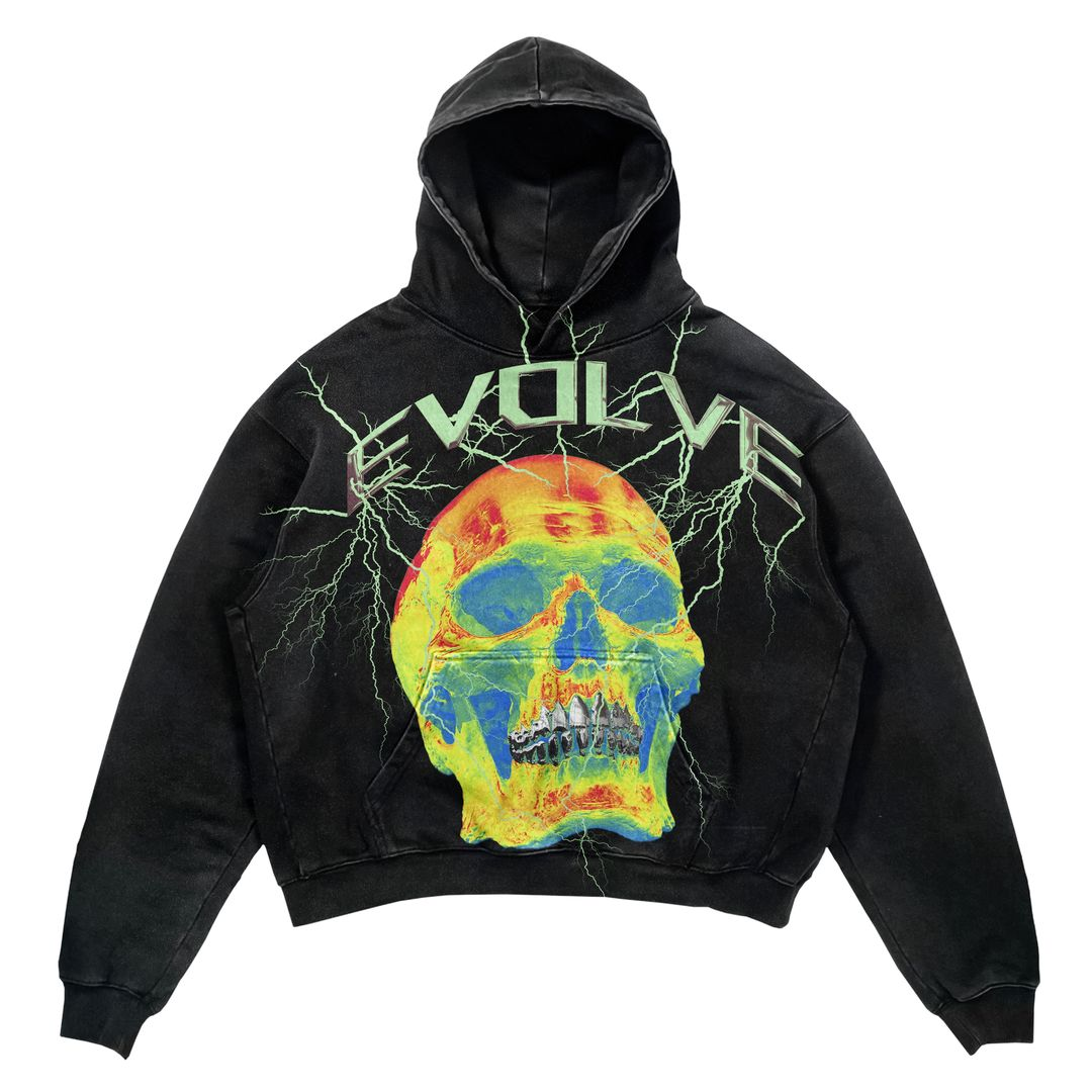 Y2k Women's Clothing Washed Hoodies Sweatshirt Pullover Long Sleeved Tops Oversize Streetwear Vintage Printed Pattern Clothing