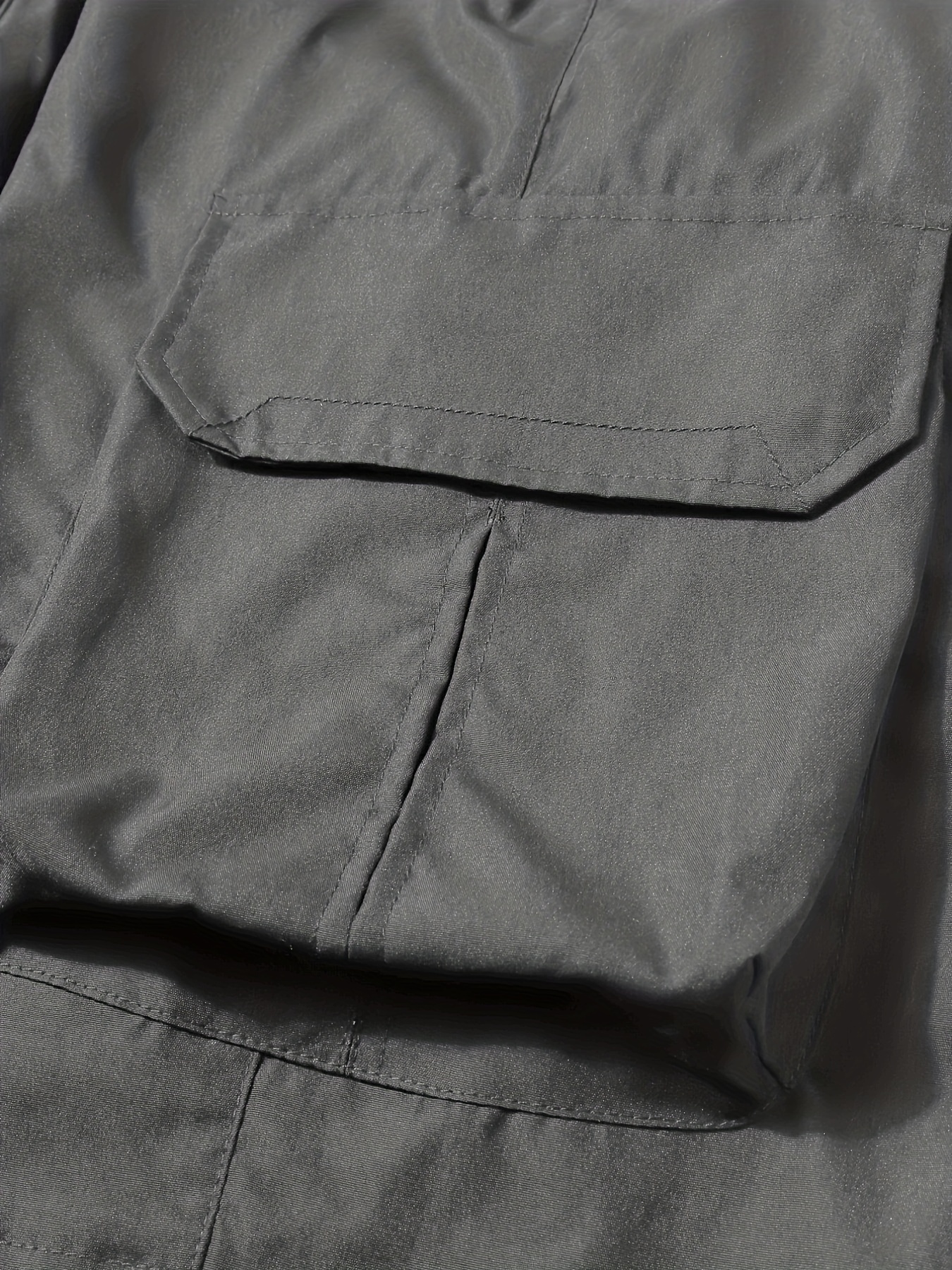Casual Loose Fit Multi-pocket Drawstring Cargo Pants, Men's Joggers For Spring And Fall Outdoor