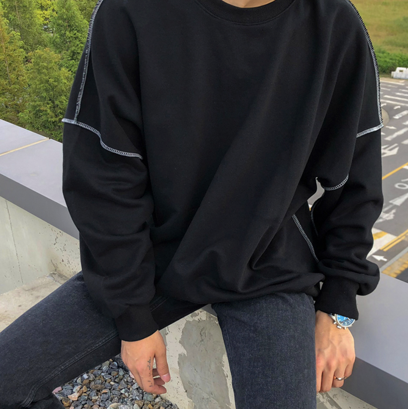 Maxct 328 Inside Out Sweater