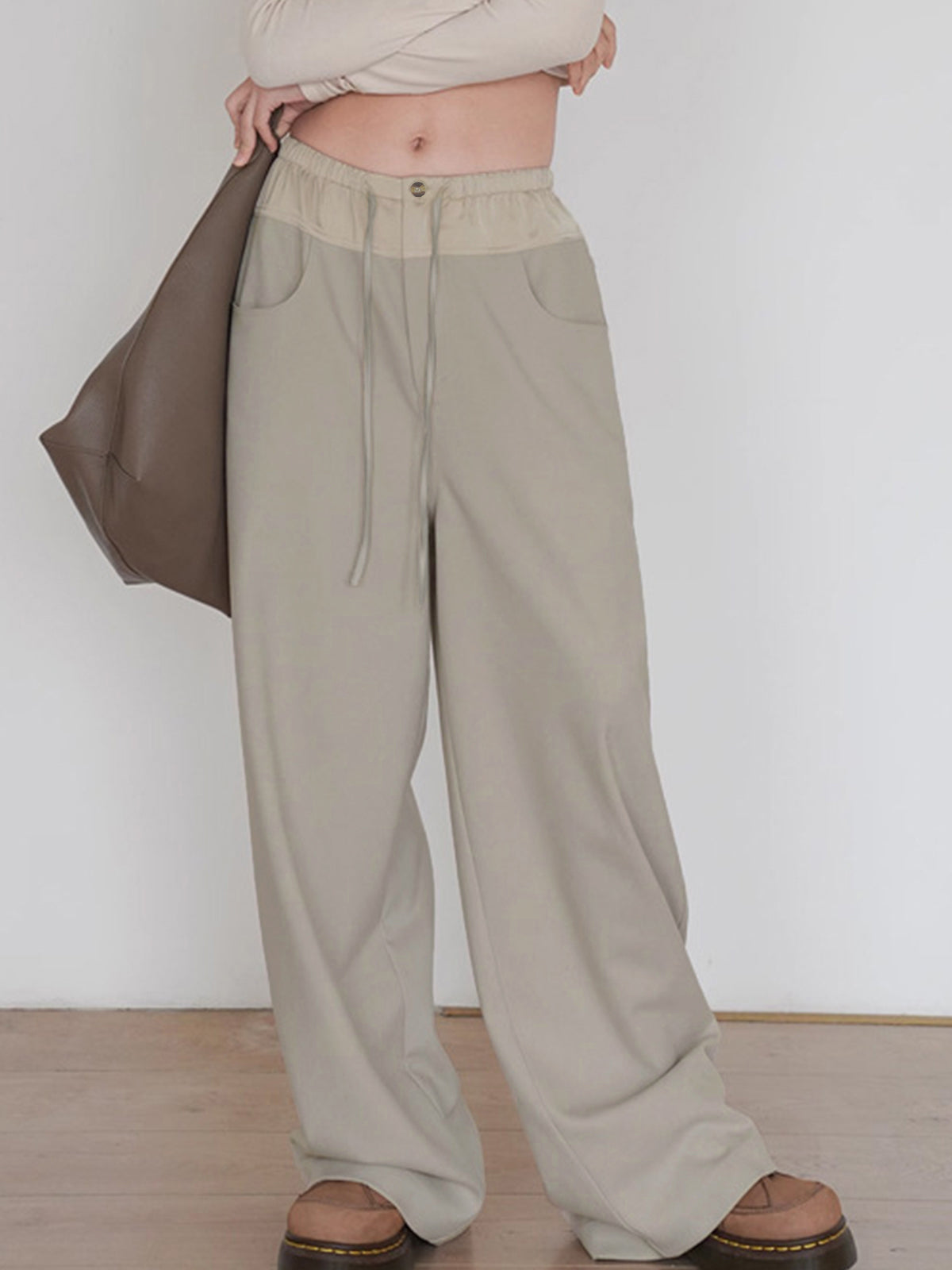 Maxct Knotted Wide Leg Pants