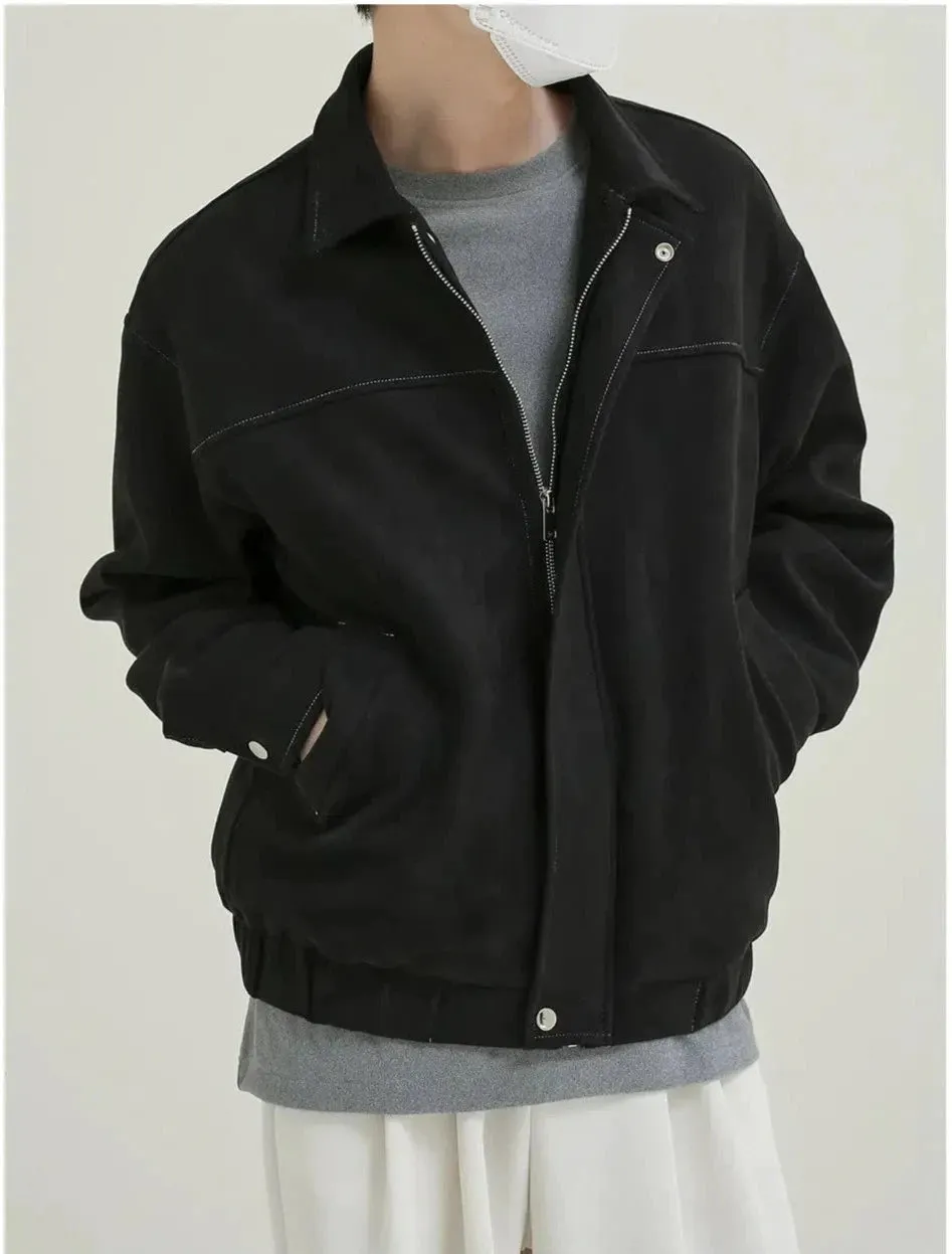 Maxct Spring Casual Suede Jacket