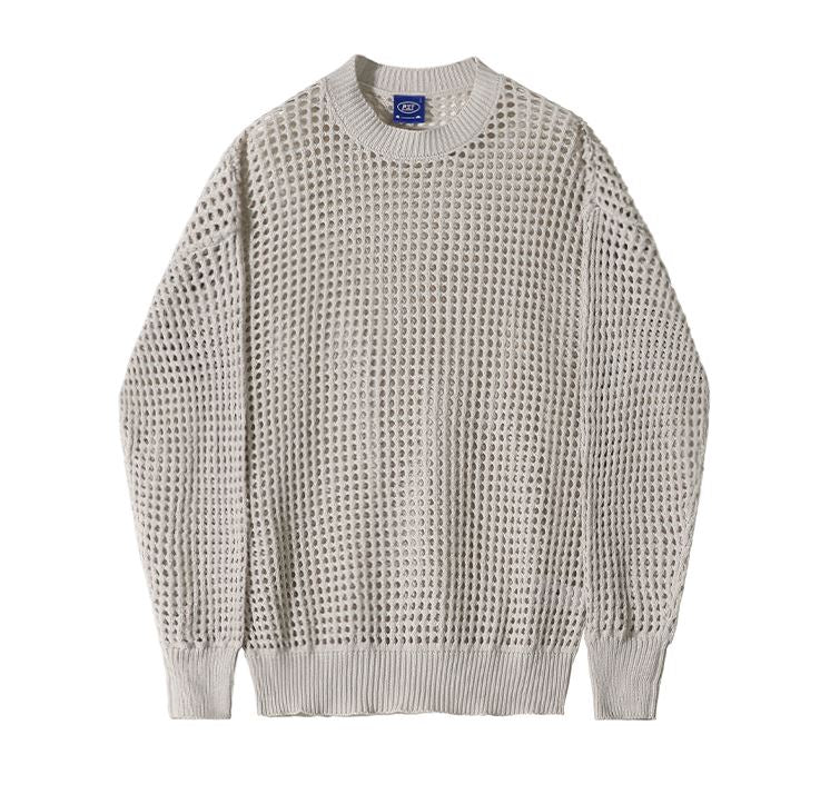 Maxct 5159 Knitted Hole Sweater