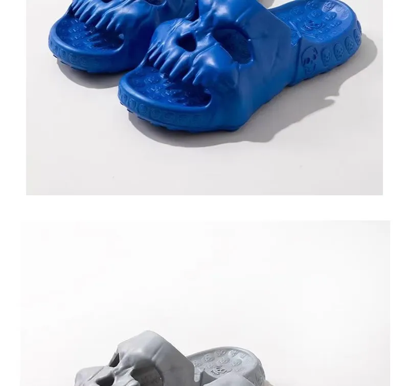 Unisex EVA Skull Sandals - true-deals-club