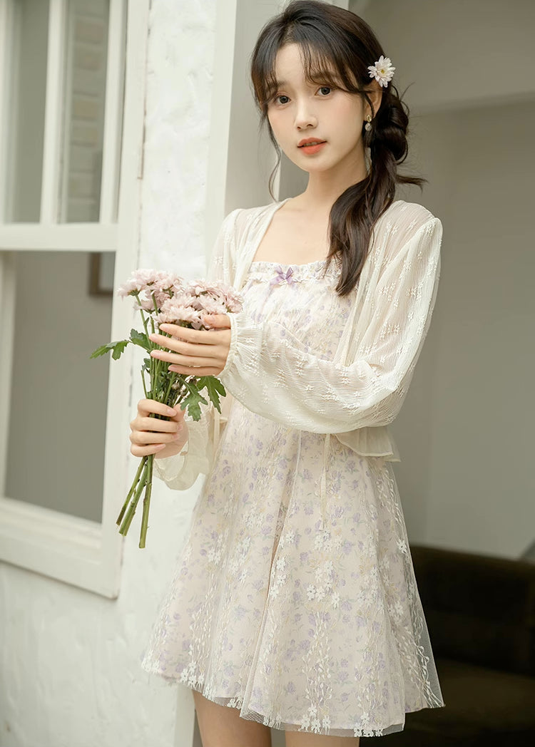 Twirly Floral Mini Cami Dress Maxct