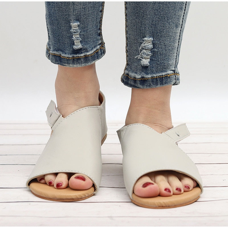 Casual Open Toe Flat Sandals Maxct