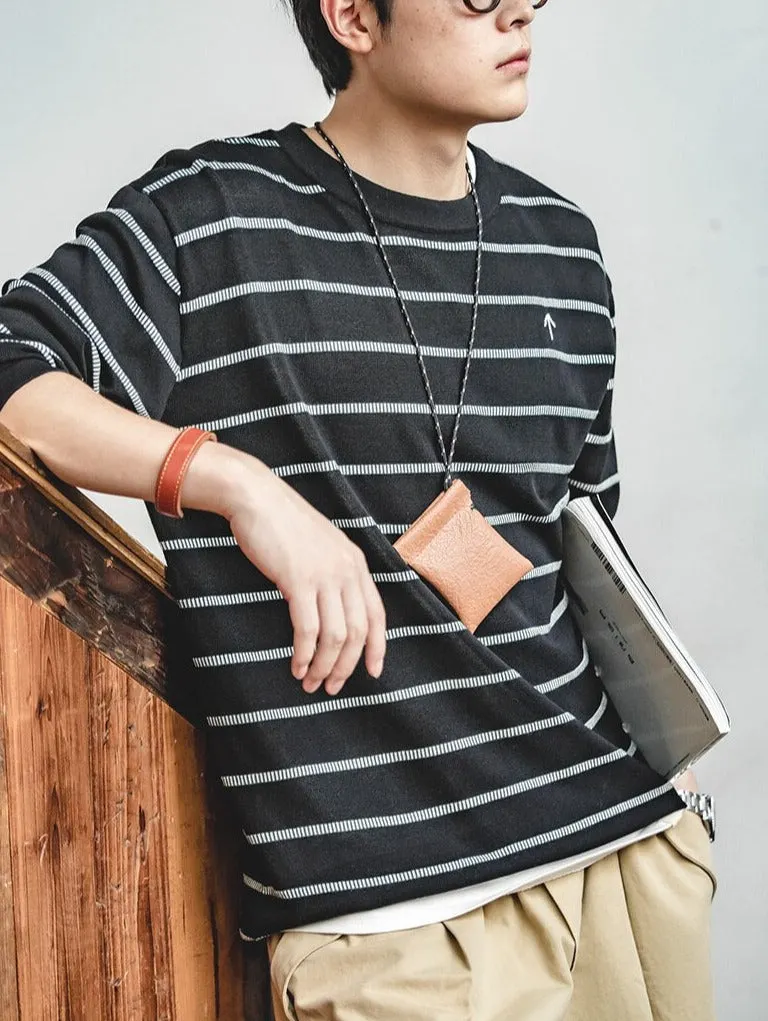 Maxct Lightweight Stripe Knitted Sweater