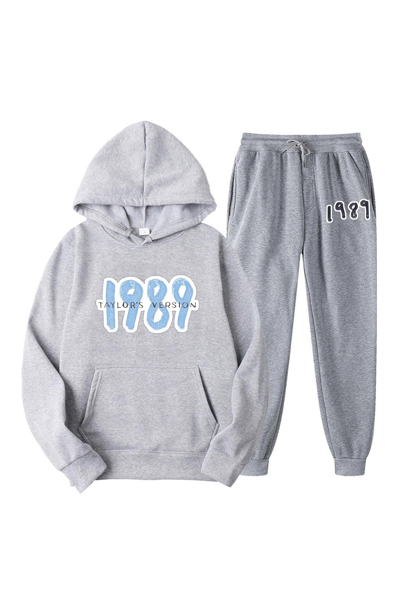 Maxct-Taylor's Graphic Hoodie Long Pants Suits
