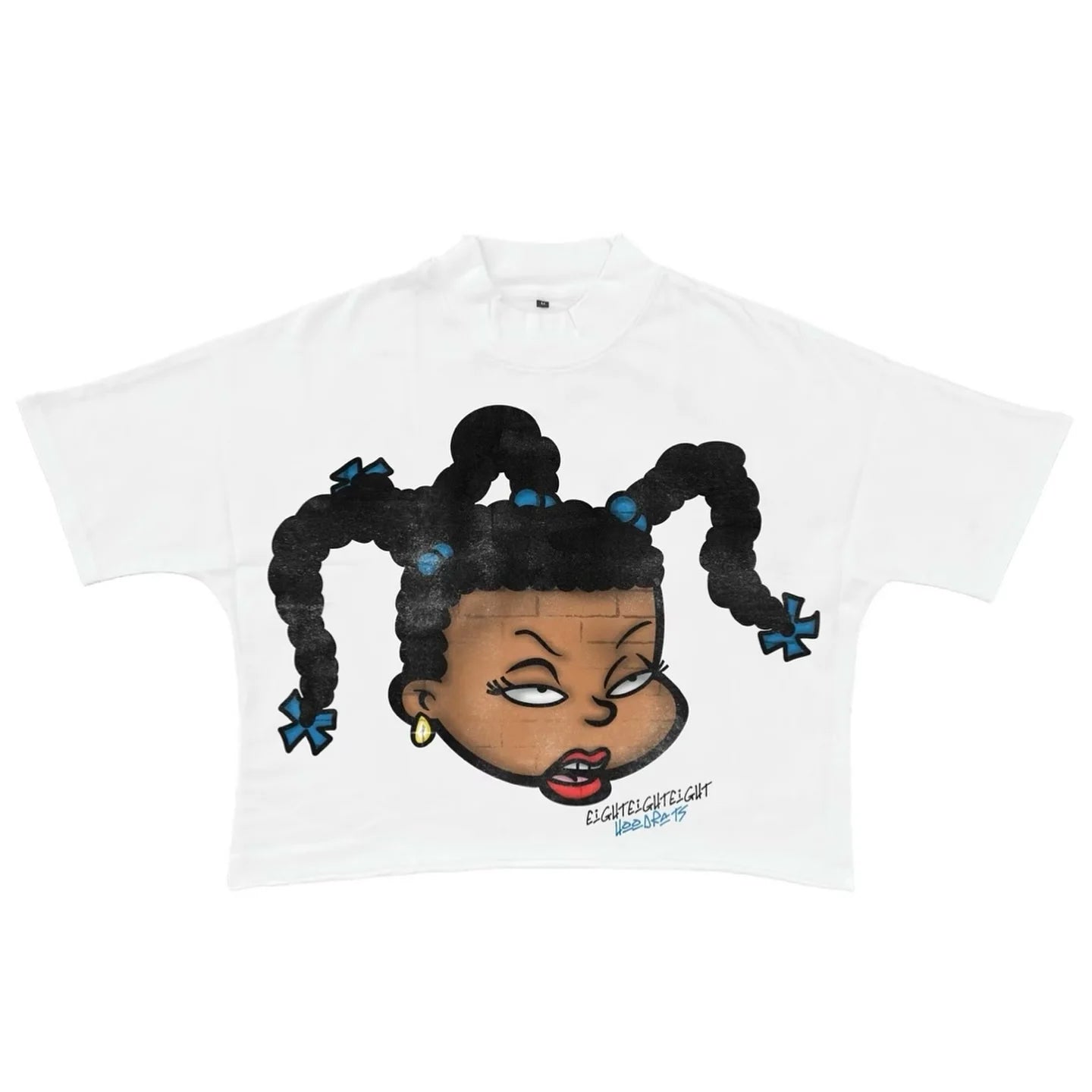 Maxct Streetwear Hip Hop Cartoon Character Graphic Printed T Shirt New Harajuku Gothic Cotton Drop Sleeves Oversized T Shirt Men Women