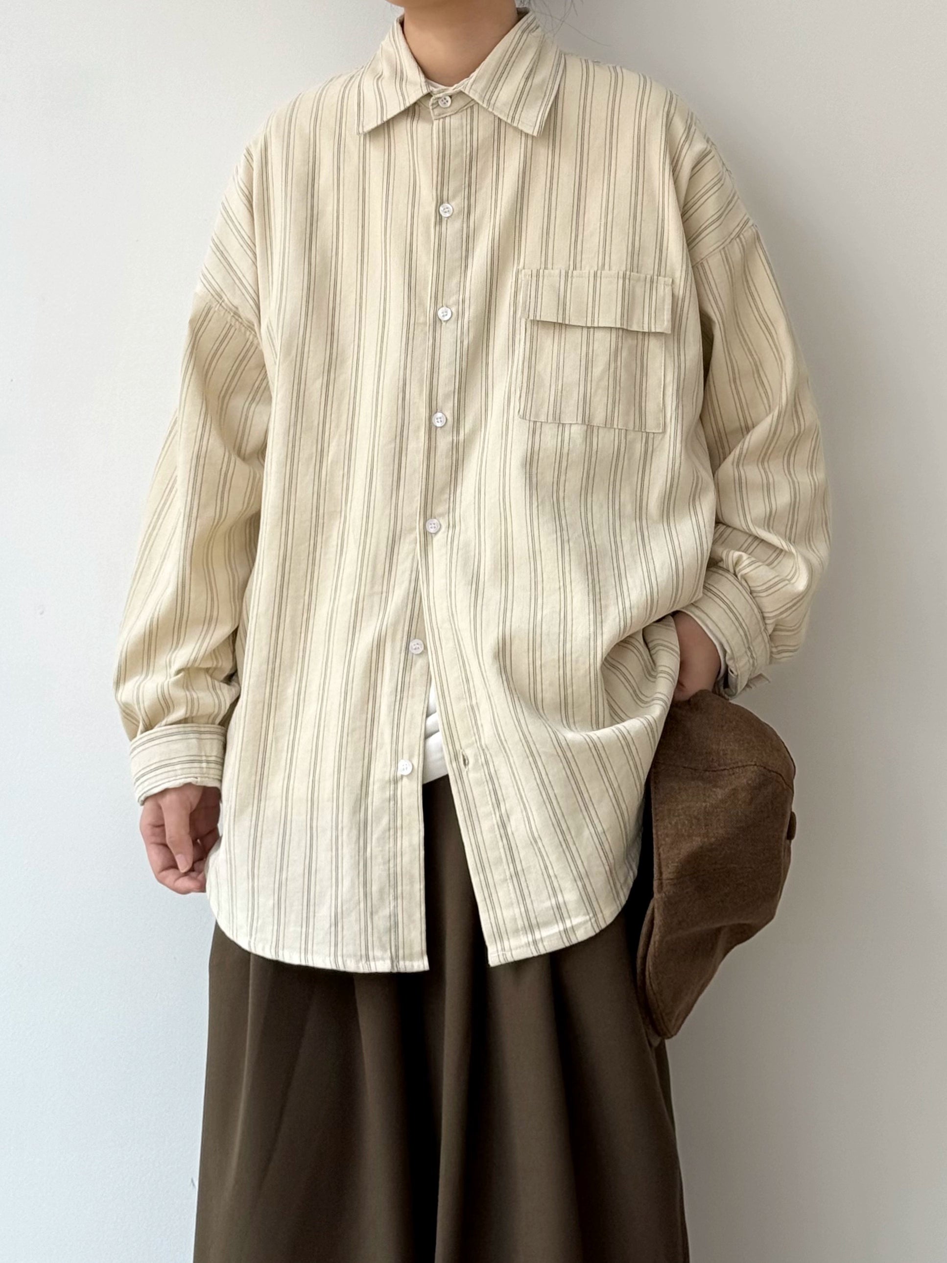 EVER Japanese Autumn Long-sleeved Shirt Maxct