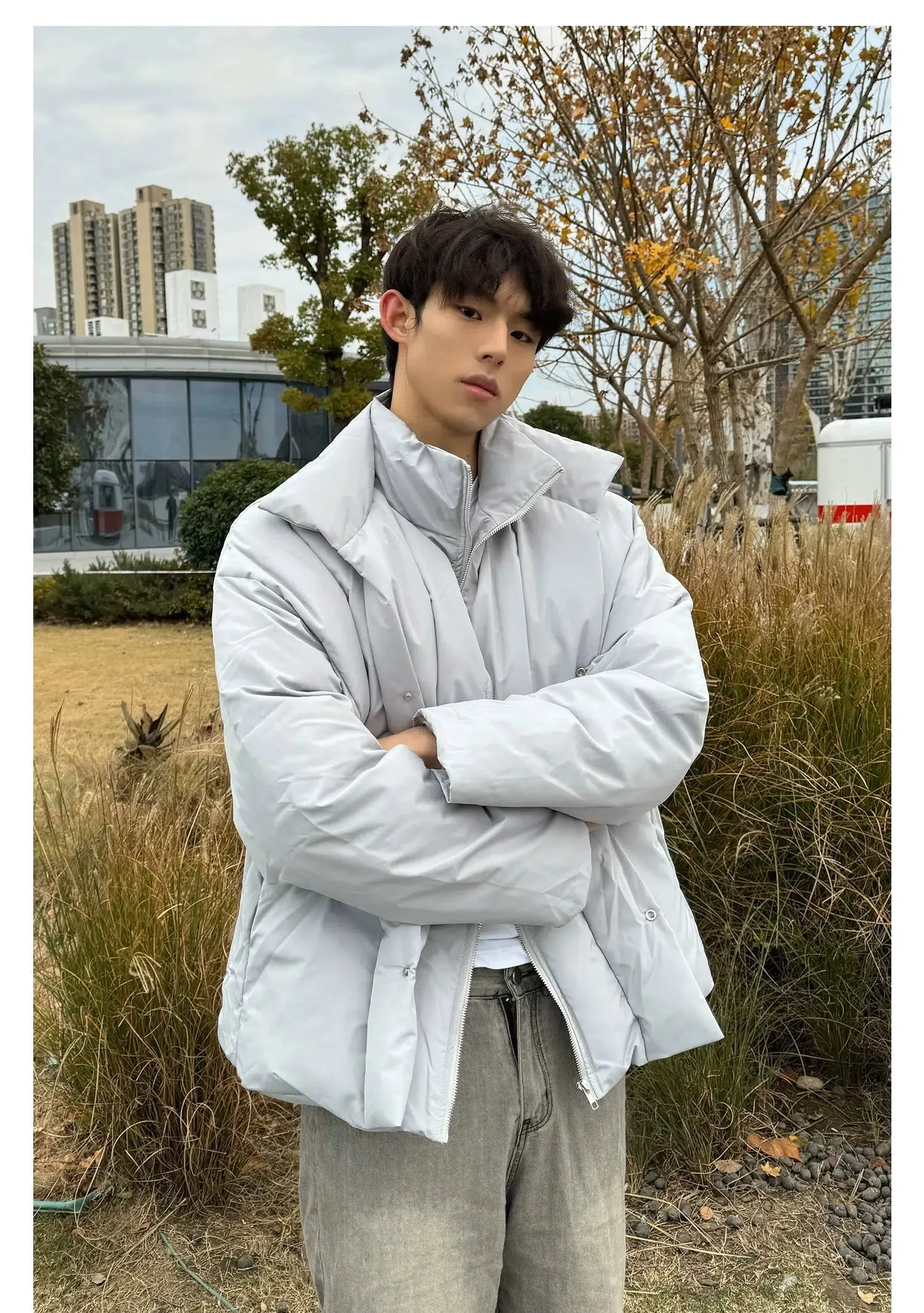 Maxct Two-piece Cotton Padded Coat