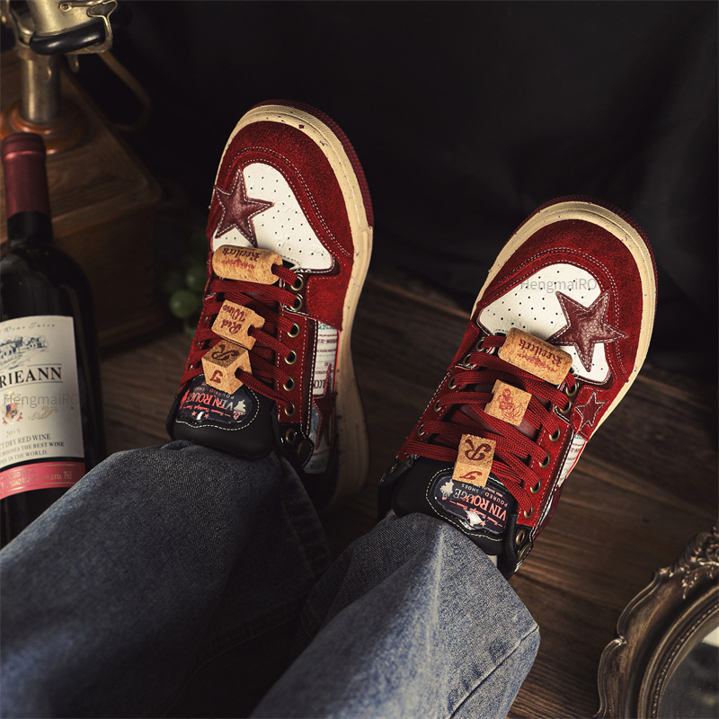 Y2K Star Punk Hip-hop Skateboard Fashion Sneakers Unisex