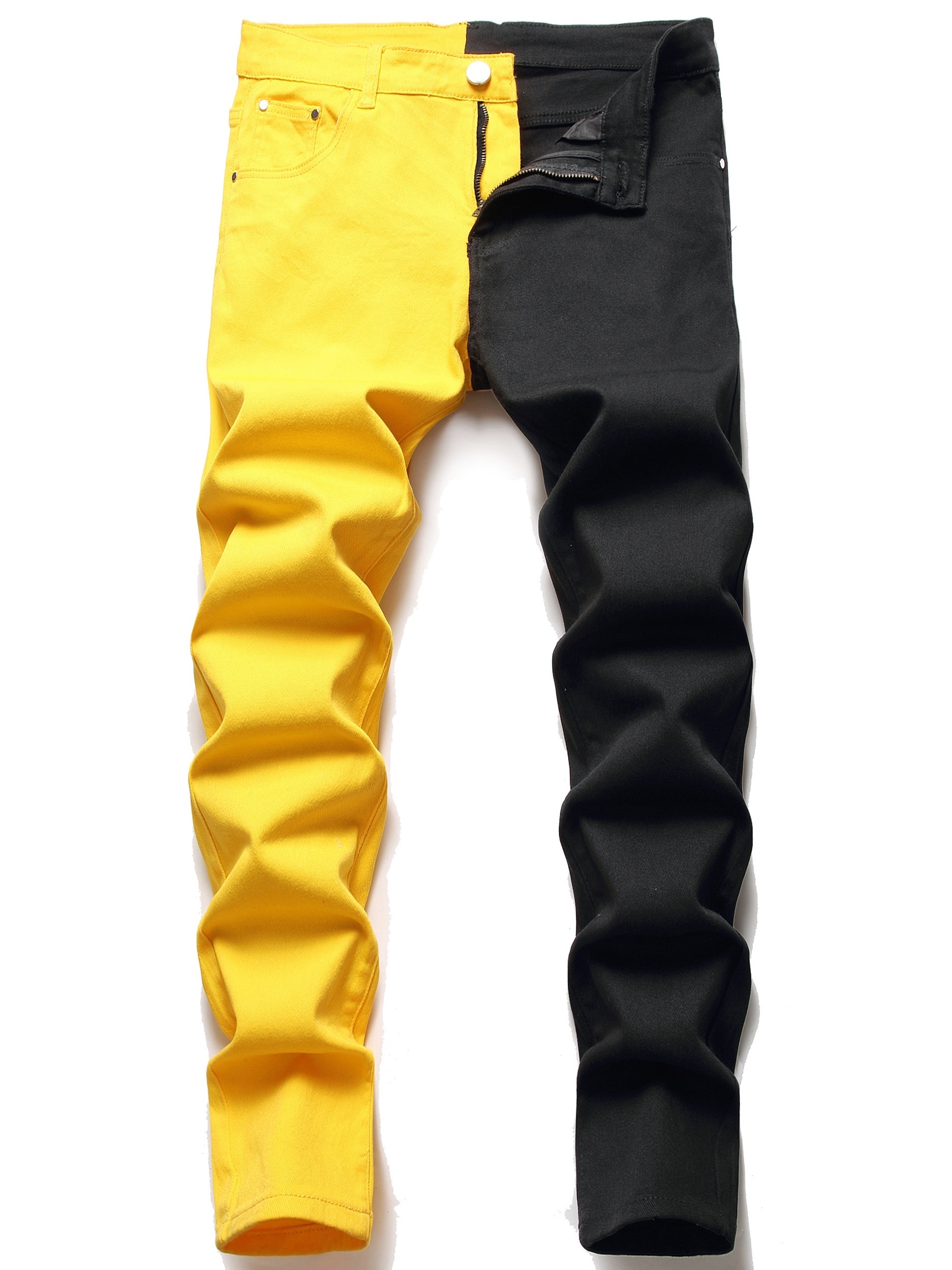 Men's Slim Straight Fit Jeans Casual Washed Stretch Denim Jeans Best Sellers
