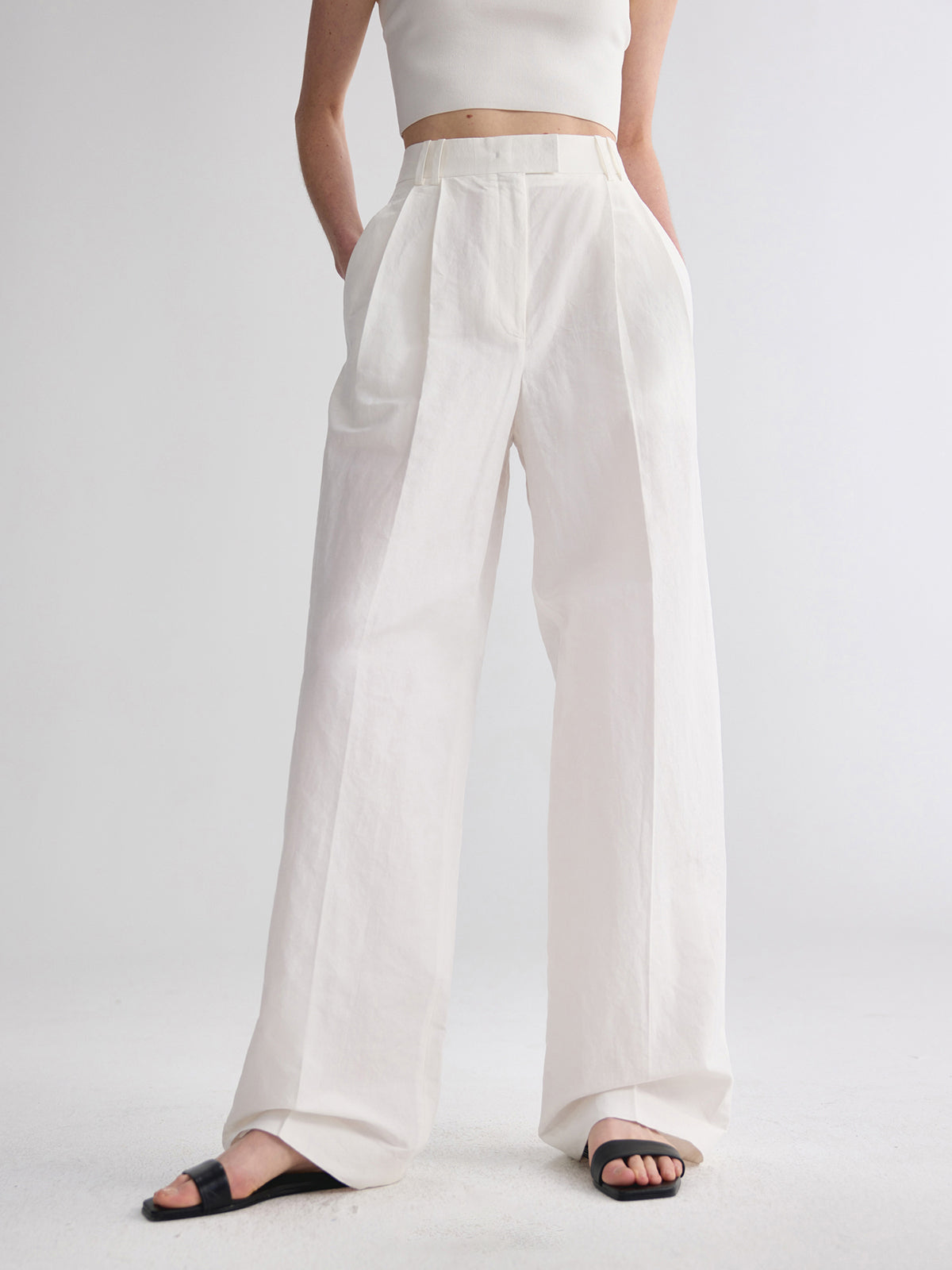 Maxct Minimalism Straight Leg Pants