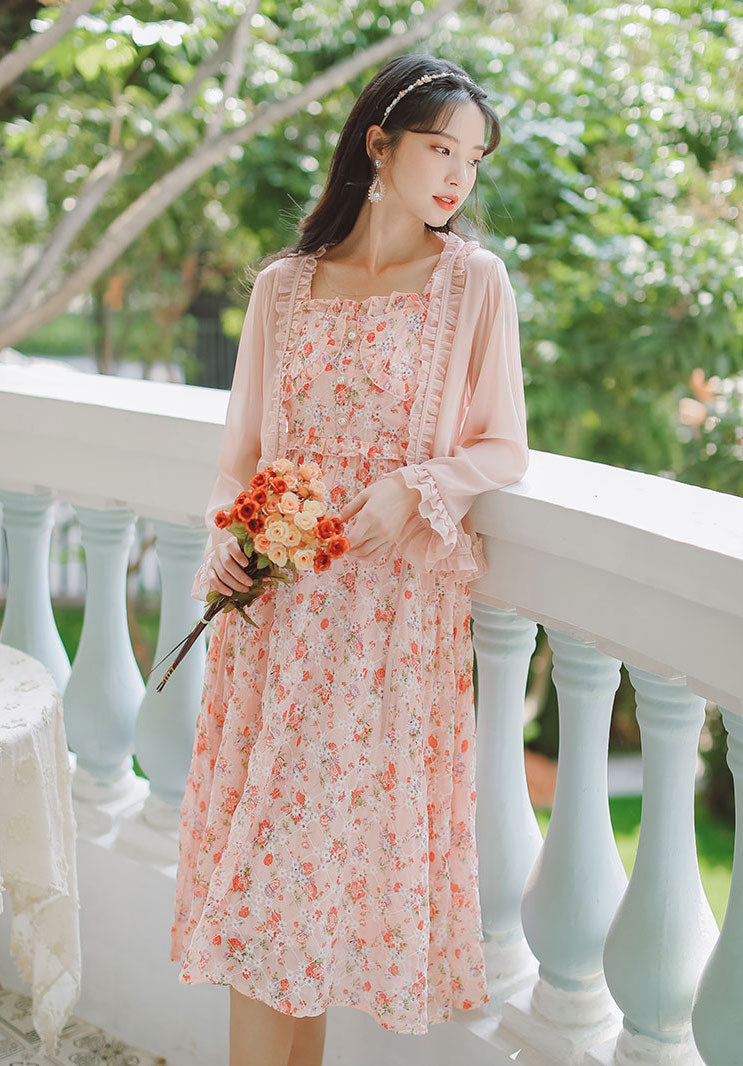 Tea Cup Floral Cami Dress Maxct