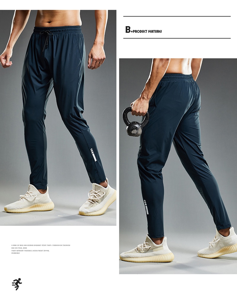 Elastic Men's Running Sport Pants: Jogging. Training. and Fitness - true deals club