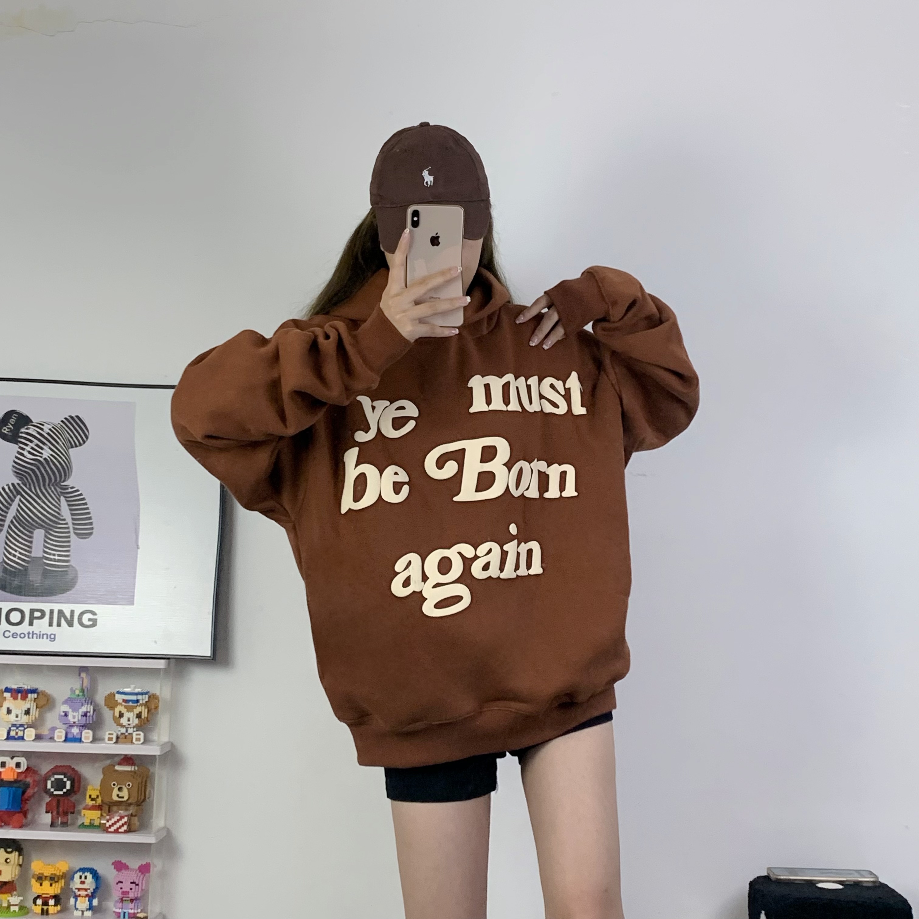 Kanye Hoodie - Ye Must Be Born Again Unisex Oversized