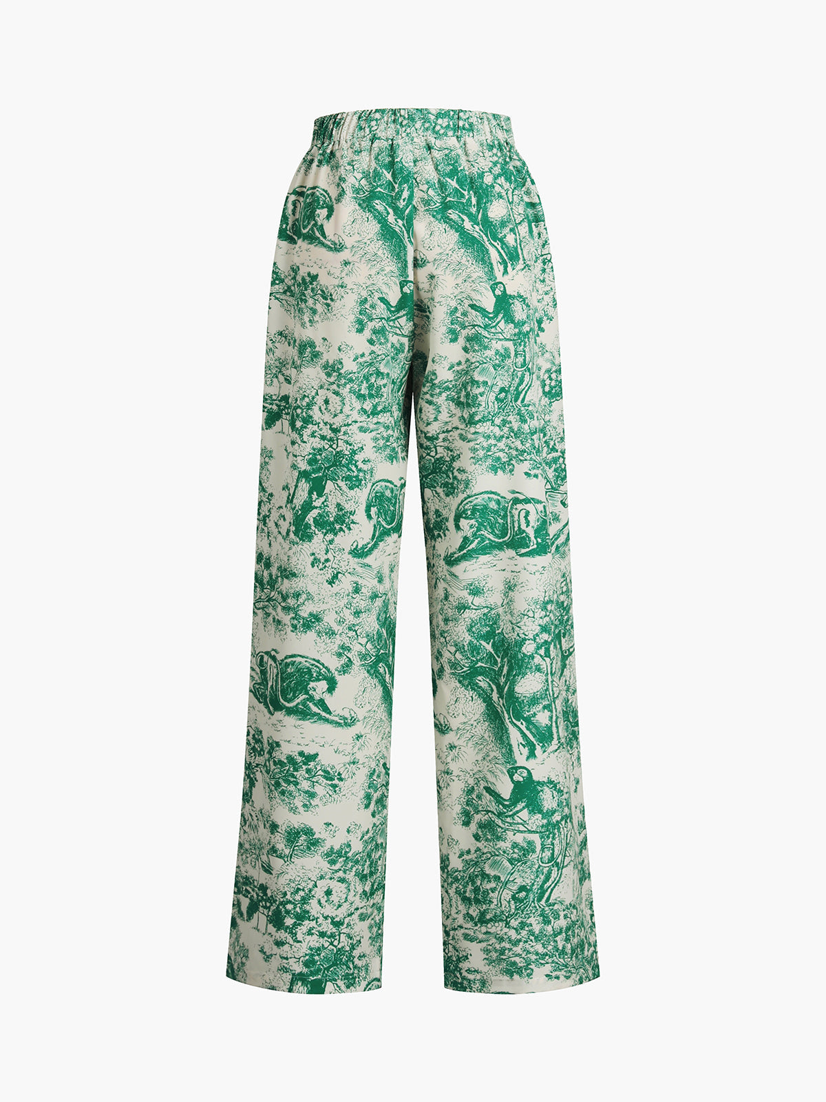 Maxct Printed Tie Up Pants Set