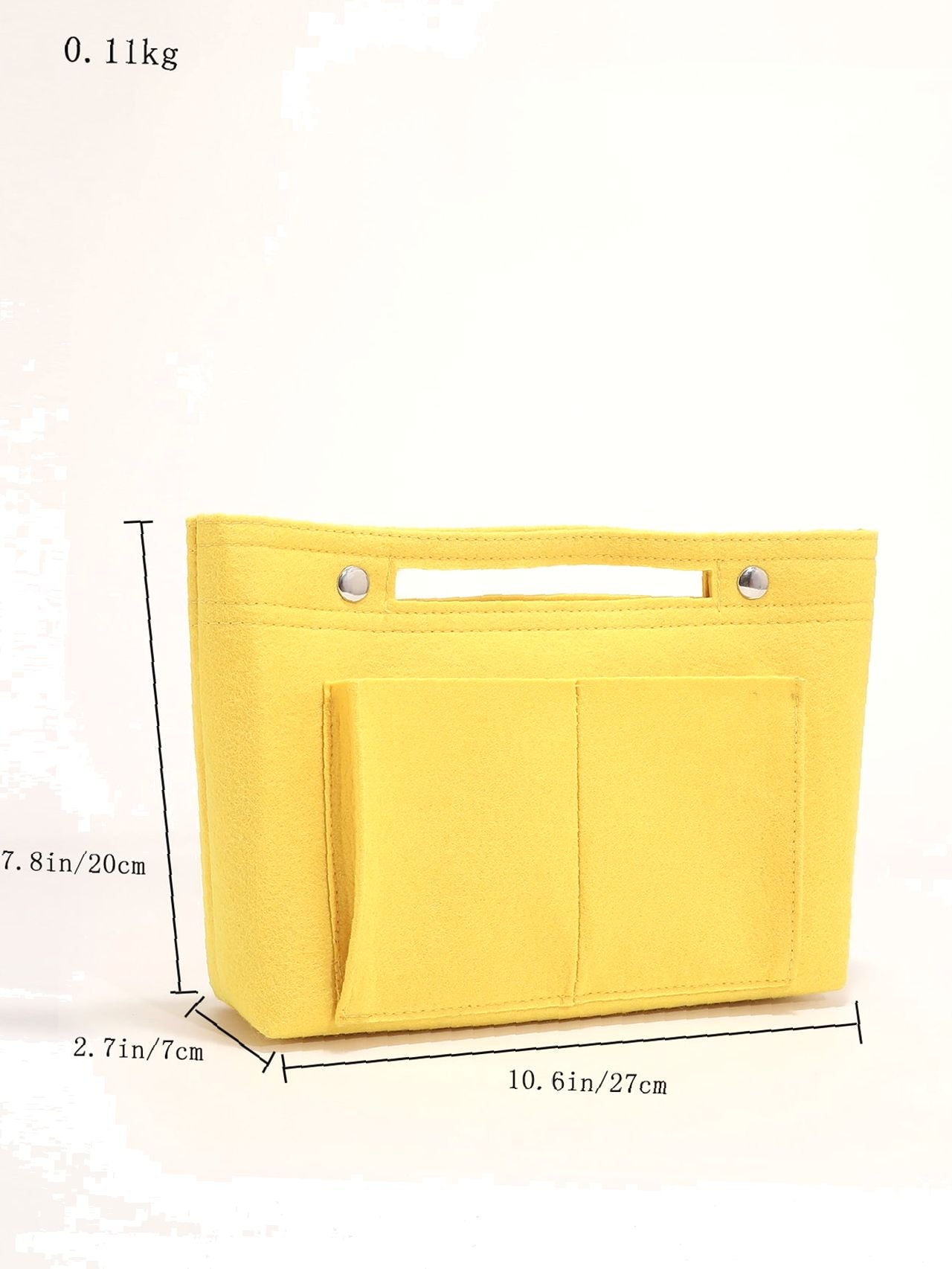 Maxct - Snap Button Bag Insert  - Women Tote Bags
