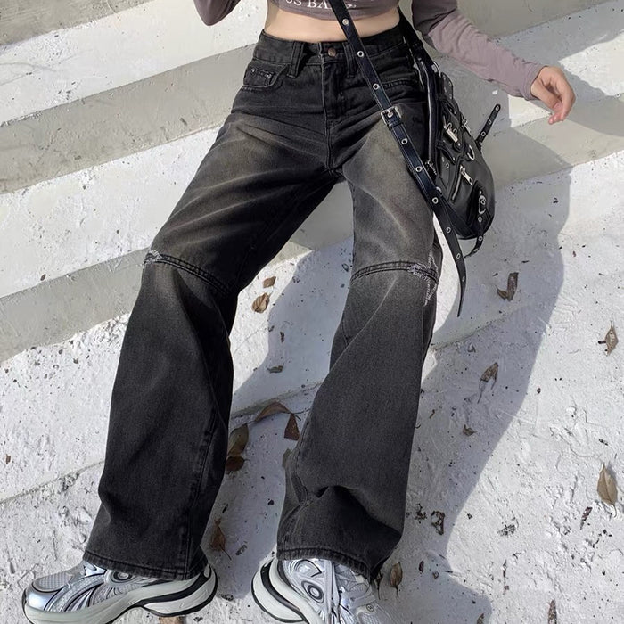 Knee Star Black Jeans Maxct