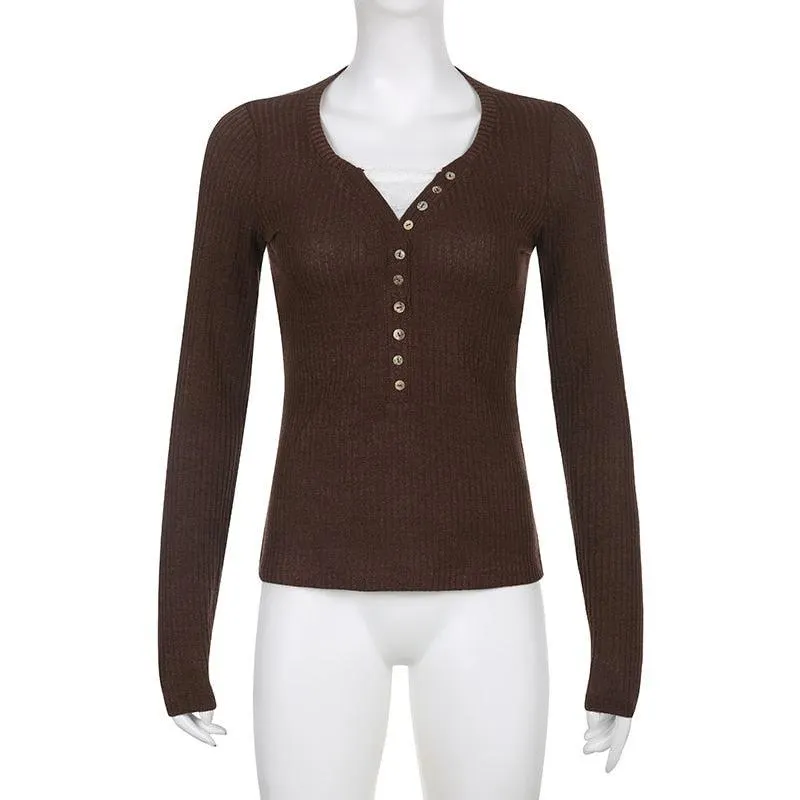 Maxct &Fairy Grunge Button Front Top
